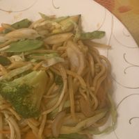 Vegetable Chow Mein at Ming's in Belvedere