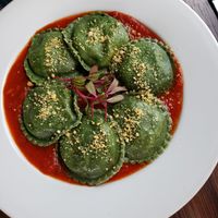 Ravioli at Loveria Caffè in Colleyville