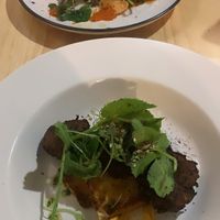 My vegan meal and my mums Omni meal  at My Little Kitchen in Healesville