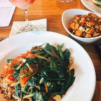 Native Sauté + Root Vegetable Succotash   at Ulele in Tampa