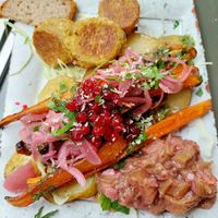 "Stockholm" dish. at Kalf & Hansen - Mariatorget in Stockholm