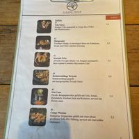 Menu Tapas at Aomame in Hamburg