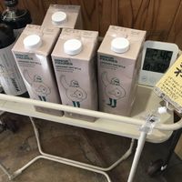 Oat milk at Farmstand in Kobe