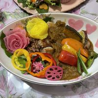 Veggie Cutlet Curry  at LJ in Tokushima