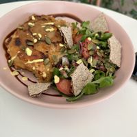 Vegan mousakka with potatoes   at O.DA in Sibenik