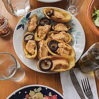 Vegan Food at Costa Hostel Bar in Florianopolis