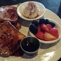 Vegan, Gluten-free french toast at Dvash in Boca Raton