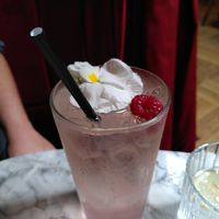 rose lemonade at The Duchess in Kirkcaldy
