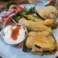 Vegetable tempura at The Duchess in Kirkcaldy
