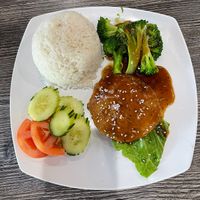 soy beef steak   at Mitasie in Lake Forest