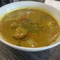 Yellow curry   at Mitasie in Lake Forest