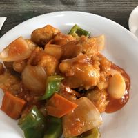 Orange Chik’n  at Mitasie in Lake Forest