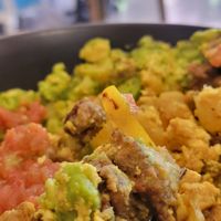 Vegan cowboy hash at Feel Love Coffee in St George