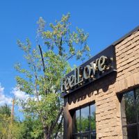 Outside at Feel Love Coffee in St George