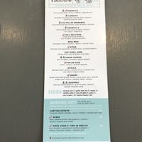 Food Menu 2 at The Grand Cantina in Windsor