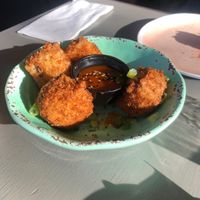 Coconut crusted smoked tofu at The Grand Cantina in Windsor