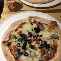 Vegan Pizza at Il Fiume in Braga
