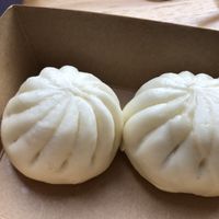Vegan style bao bun at Bento in Edinburgh