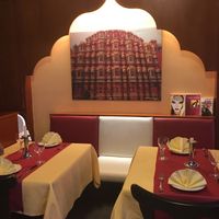 Indoor and outdoor seating available at Taj Mahal in Ahrensburg