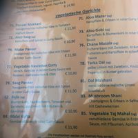 Veggies at Taj Mahal in Ahrensburg