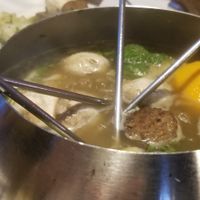 Entree Mojo style at The Melting Pot in Raleigh