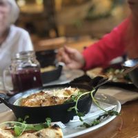 Cheeseless Pizza with Mac n Cheez at The Pizza Collective in Reno