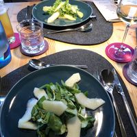 Salad with melon at aufatmen in Leutasch