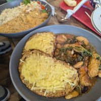 Specials - massaman curry and cassoulet at Flicka Donkey Sanctuary in Penryn