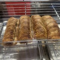 Vegan sausage rolls   at Flicka Donkey Sanctuary in Penryn