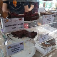 All the cake!!!!! at Flicka Donkey Sanctuary in Penryn