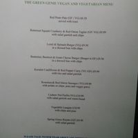 Mains menu June 2019 at Galleon Inn in Broad Haven