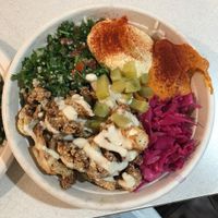 Veggie Bowl at Ghassan’s  at Ghassan's Fresh Mediterranean Eats in Greensboro