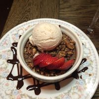vegan dessert at L.May Eatery in Dubuque