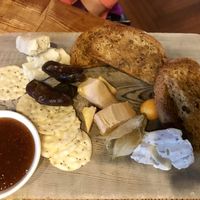 Nut cheeseboard (vegan) at The Drake in Victoria