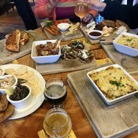 Our spread  at The Drake in Victoria