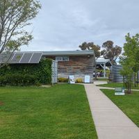 Outside at Four Winds Vineyard in Murrumbateman