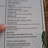 Let us see how the alkaline tastes ;) at One O Eight Lifestyle Cafe in Pune