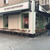 Outside view. at Le Pain Quotidien - 1st Ave & 83rd in New York City