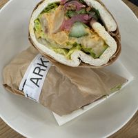 Root veggie wrap  at CPH - Arket - T2 in Kastrup