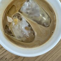 Oat iced latte  at CPH - Arket - T2 in Kastrup