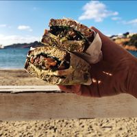 Feta Sandwich  at Donna Vegana in Mallorca