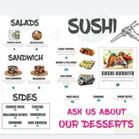 Menu. at Donna Vegana in Mallorca