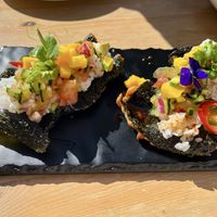 Japanese Crispy Taco  at Donna Vegana in Mallorca