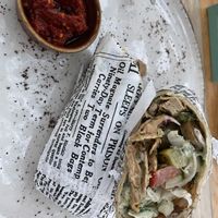 Chicken wrap   at Donna Vegana in Mallorca