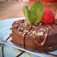 Chocolate Cake  at Donna Vegana in Mallorca