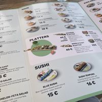 Ein Blick in die Speisekarte – große Auswahl 😊  at Donna Vegana in Mallorca