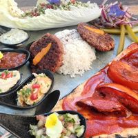 Persian platter at Donna Vegana in Mallorca