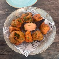 Mixed tempura  at Donna Vegana in Mallorca