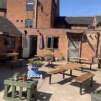 (From their insta) the courtyard seating area at No. 18 Coffee House in Tamworth