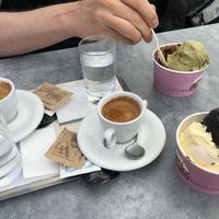 espresso (good one)  at Piran Pirano PastIccerIa in Piran